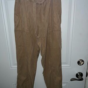 Aerie Women's Tan Straight Leg Pants